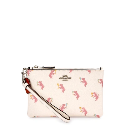 Shop Coach Small Pig-print Leather Pouch