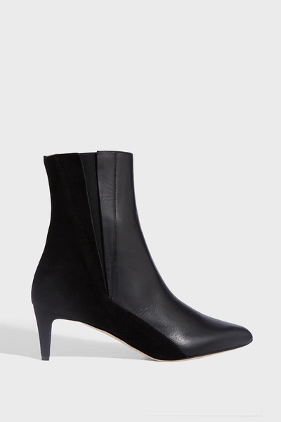 Shop Atp Atelier Nila Leather Ankle Boots In Black