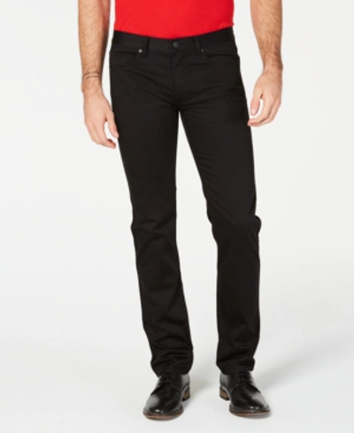 Shop Hugo Boss Hugo Men's Slim-fit Stretch Jeans In Black