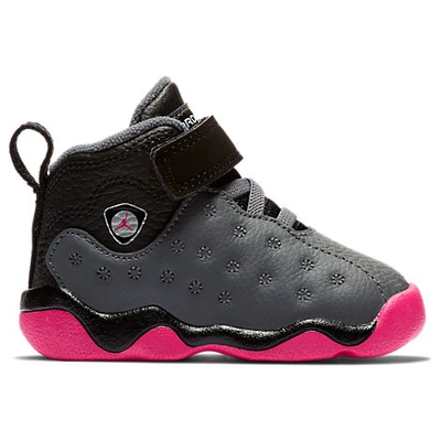 Shop Nike Jordan Girls' Toddler Jordan Jumpman Team Ii Basketball Shoes, Black - Size 6.0