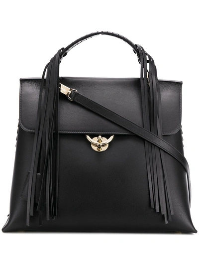 Shop Ferragamo Salvatore  Studio Tote Bag - Black