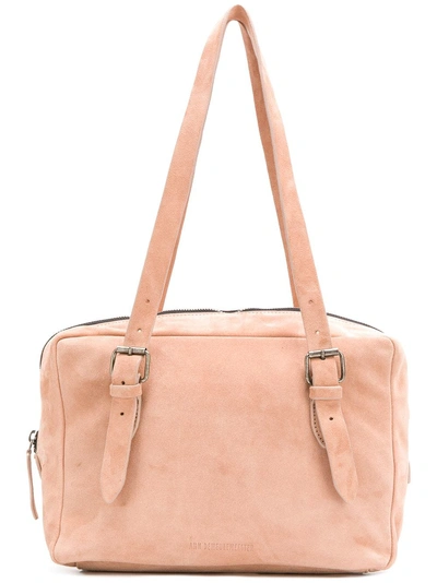 Shop Ann Demeulemeester Macaron Shoulder Bag - Pink