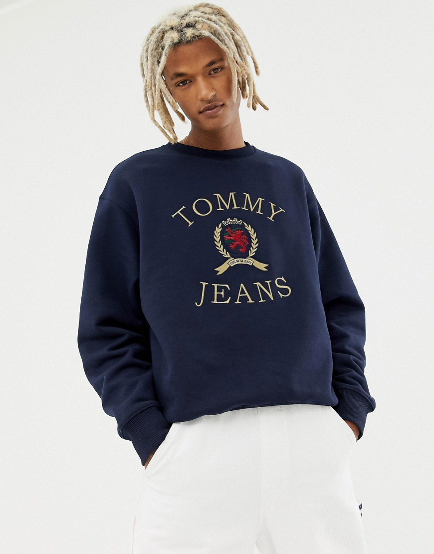 Buy Tommy Jeans Crest Sweatshirt | UP TO 55% OFF