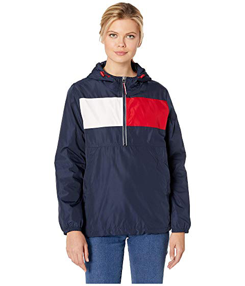 colorblock windbreaker tommy hilfiger