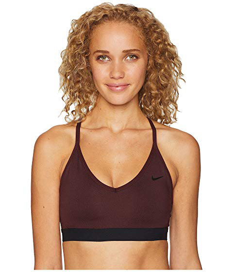 nike burgundy sports bra