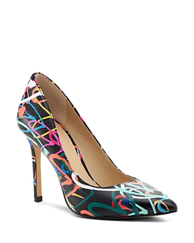 Shop Botkier Women's Marci Pointed Toe Pumps In Multi Print Leather