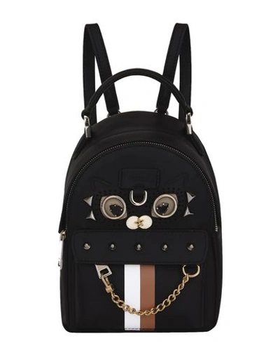 Shop Furla Backpack & Fanny Pack In Black