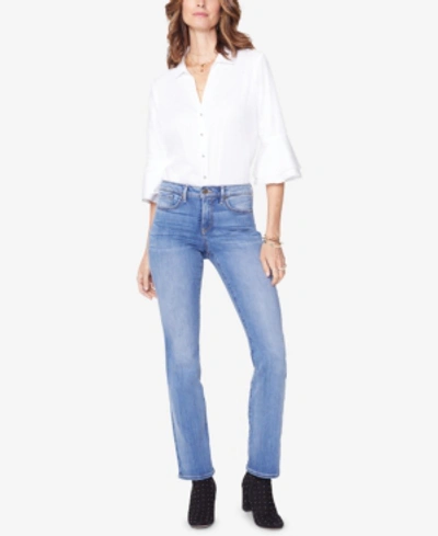 Shop Nydj Barbara Tummy-control Bootcut Jeans In Clean Cabrillo