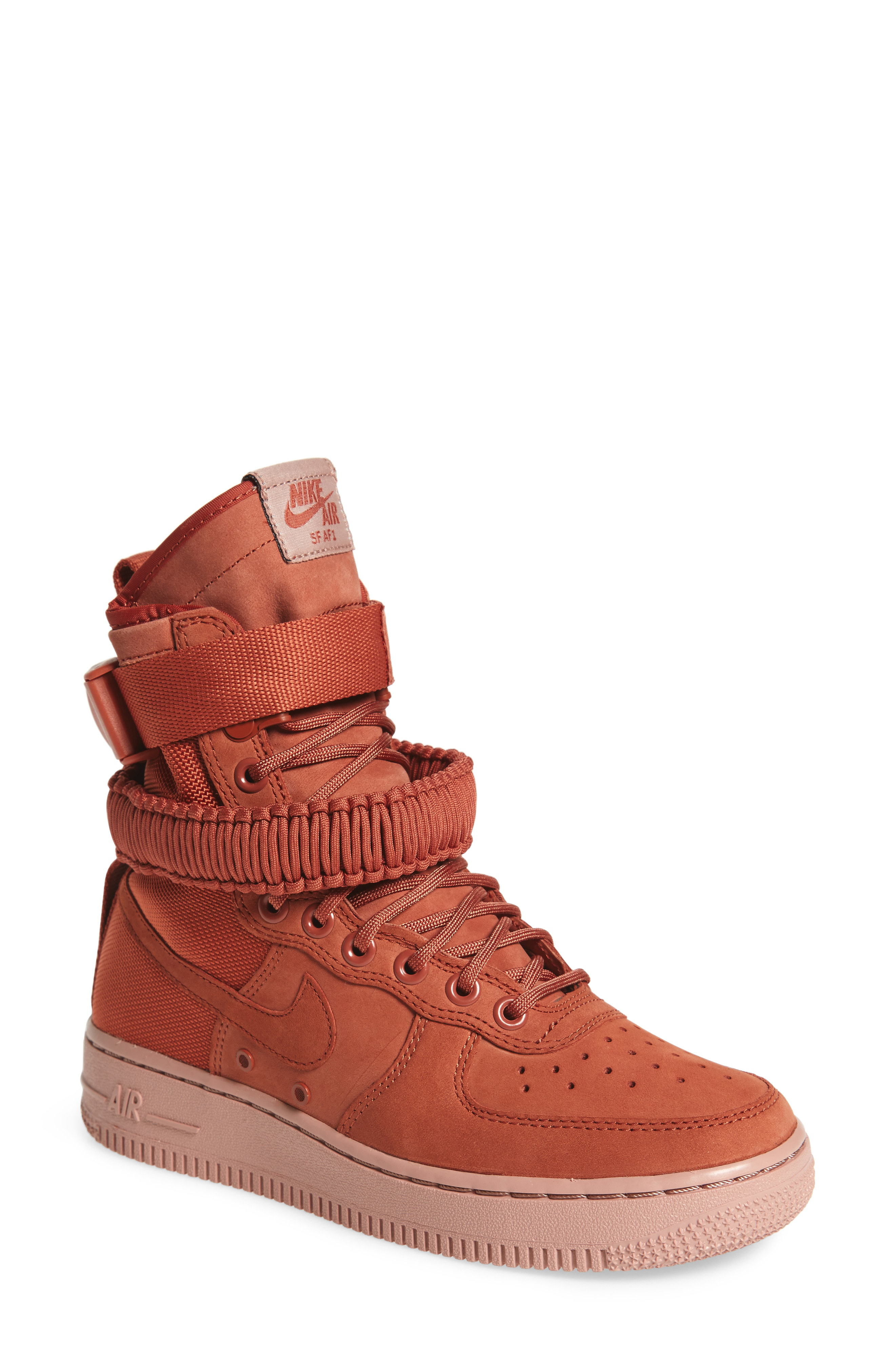 nike sf air force 1 high dusty peach