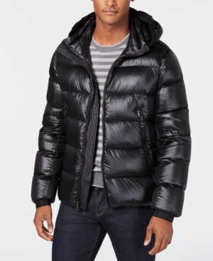 calvin klein men's water resistant jacket