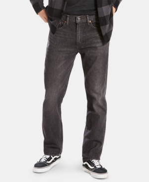 levi's men's 505 white jeans