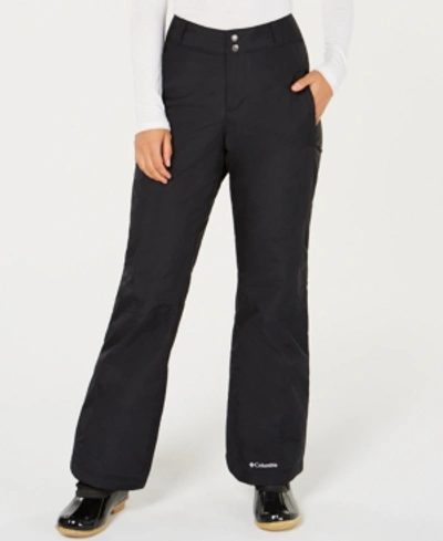 Shop Columbia Sellwood Ii Comfort-stretch Pants In Black