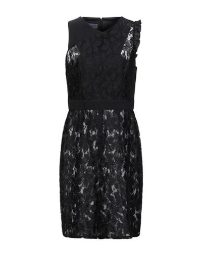 Shop Emanuel Ungaro Knee-length Dress In Black
