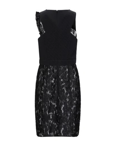 Shop Emanuel Ungaro Knee-length Dress In Black