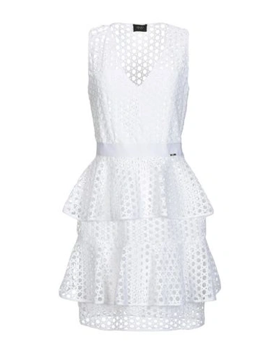 Shop Liu •jo Short Dress In White