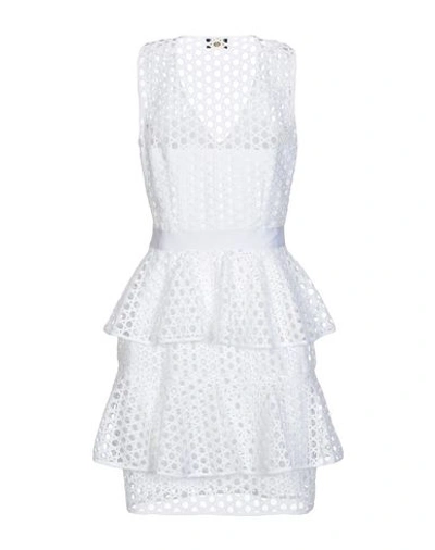 Shop Liu •jo Short Dress In White