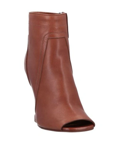 Shop Rick Owens Ankle Boot In Tan