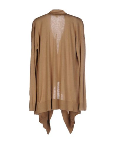 Shop Michael Michael Kors Cardigan In Camel