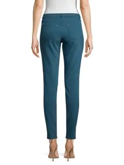 Shop Lafayette 148 Acclaimed Stretch Mercer Trouser In Empress Teal