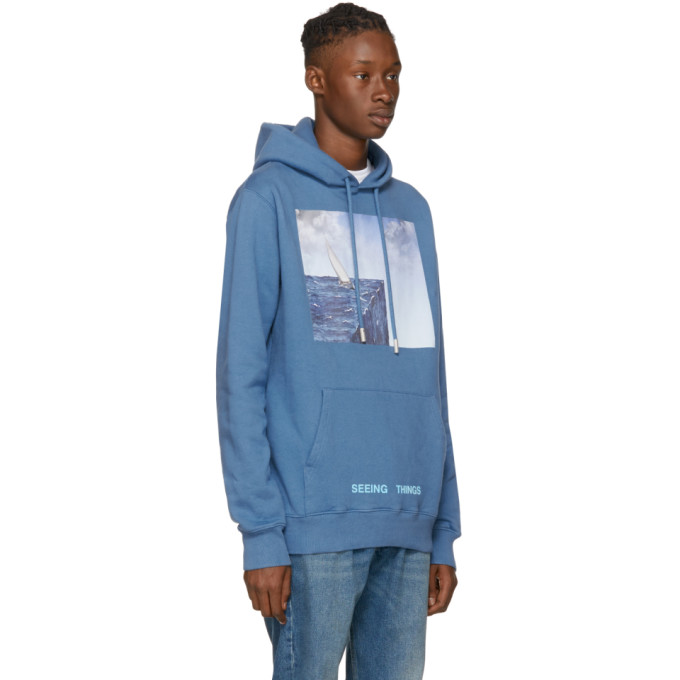 off white surreal hoodie