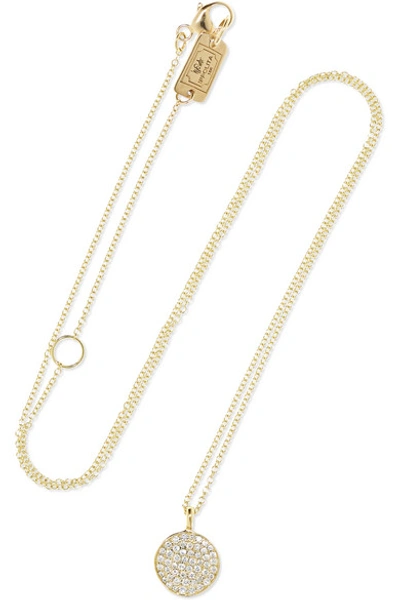 Shop Ippolita Stardust 18-karat Gold Diamond Necklace