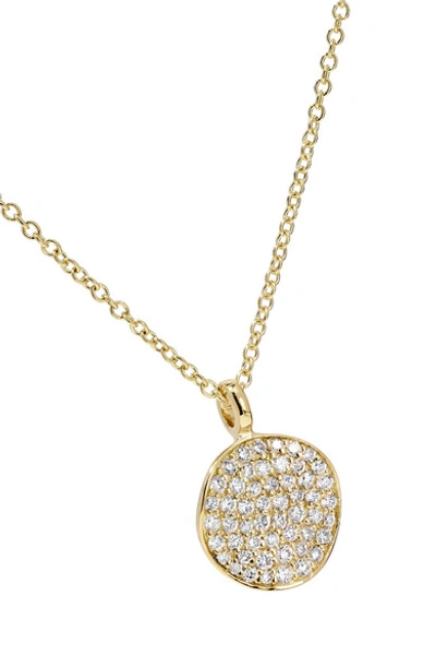 Shop Ippolita Stardust 18-karat Gold Diamond Necklace