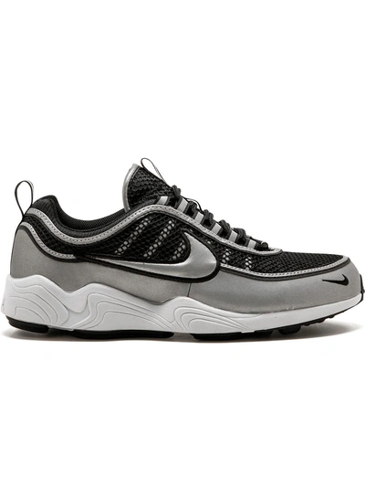 Shop Nike Air Zoom Spiridon '16 "black/metallic Silver" Sneakers