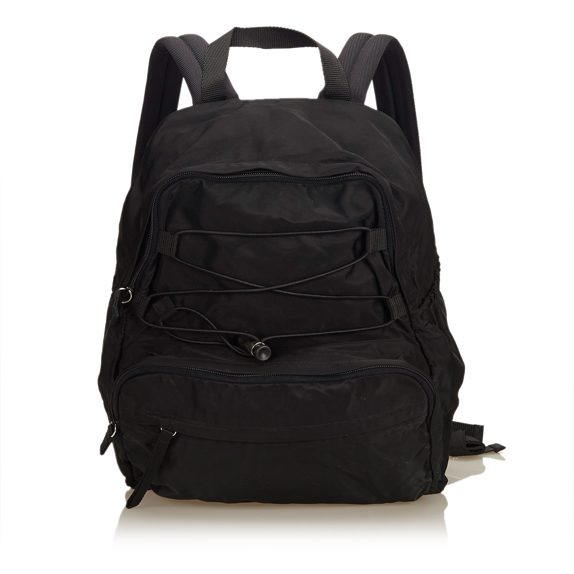 prada large nylon backpack