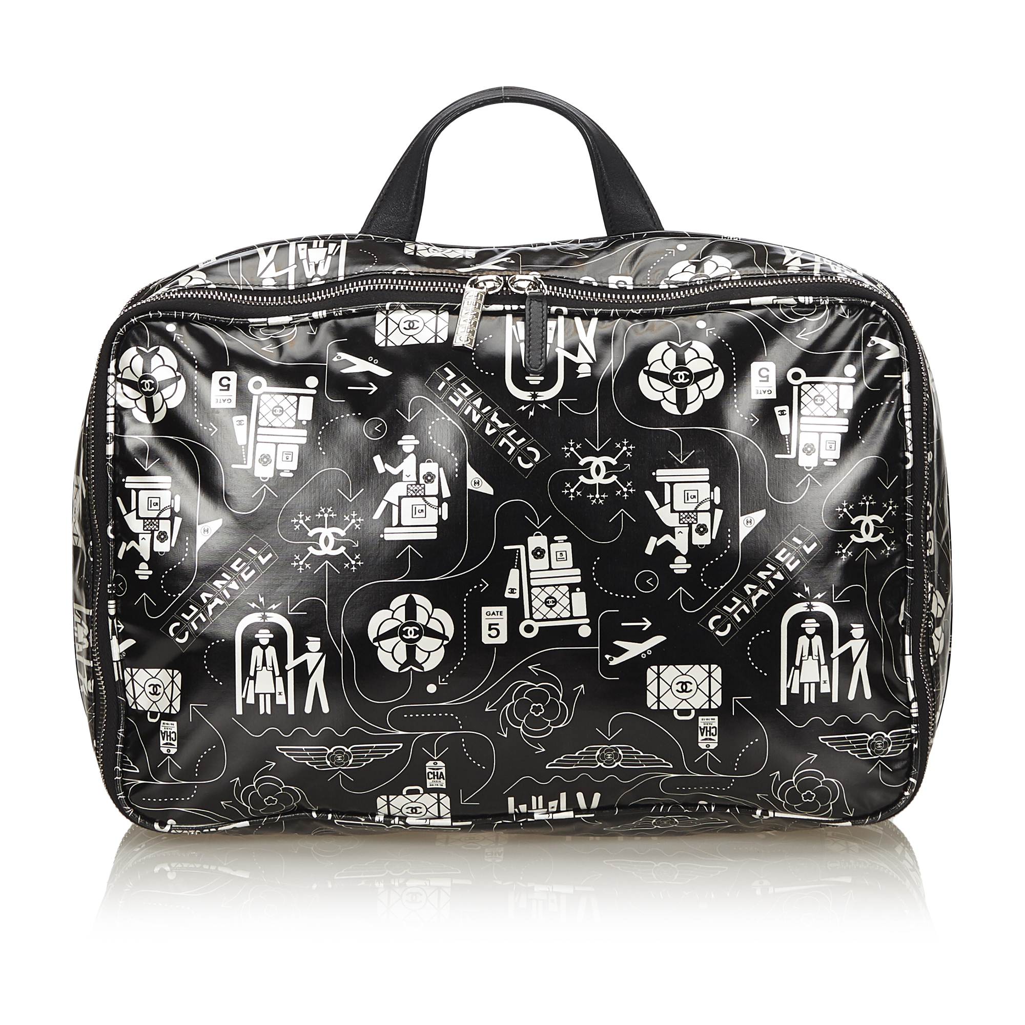 chanel airline bag