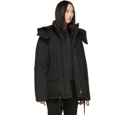 Helmut Lang Down & Feather Fill Puffer Jacket In Black | ModeSens