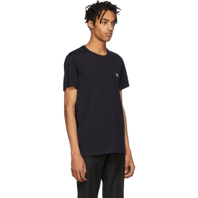 Shop Burberry Navy Joeforth T-shirt In Acfnt Navy