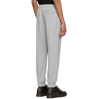 Shop Burberry Grey Chequer Ekd Munley Track Pants In Abngpgrymel