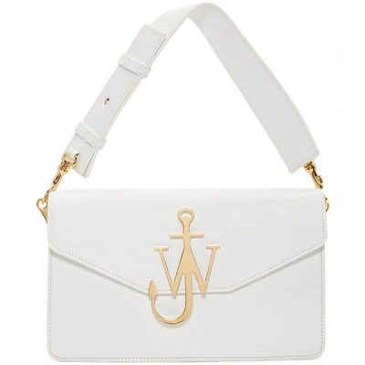 Shop Jw Anderson White Logo Bag