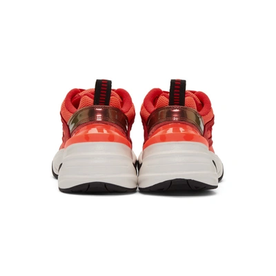 Shop Nike Red M2k Tekno Sneakers In 600 Red