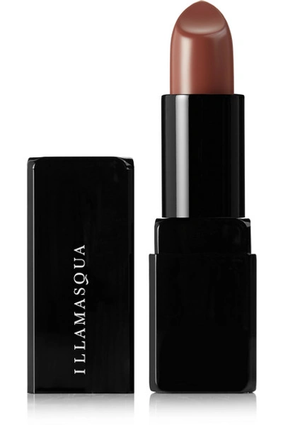Shop Illamasqua Antimatter Lipstick - Gravity In Light Brown