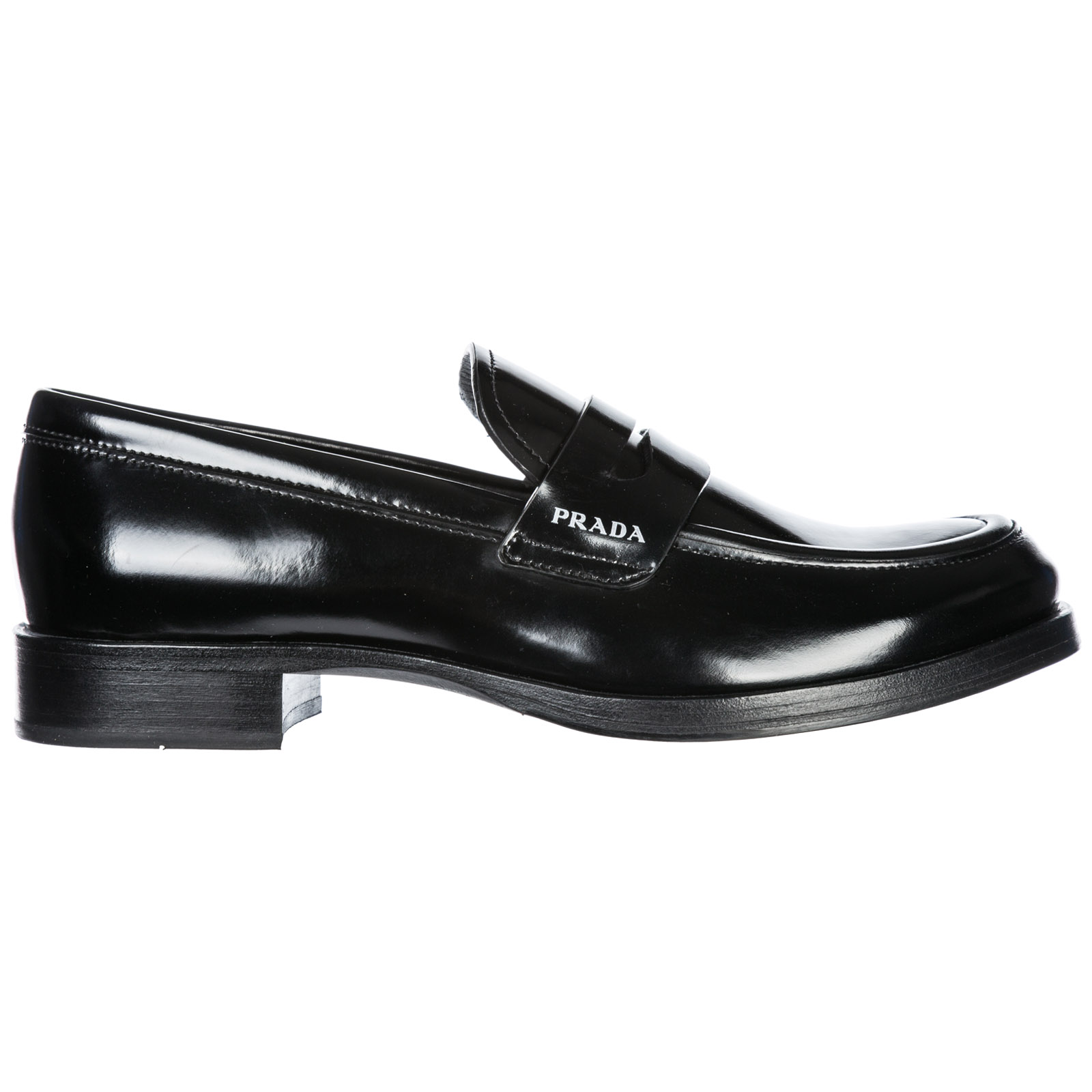 Prada Women's Leather Loafers Moccasins 