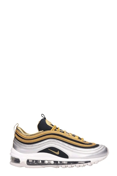 Shop Nike Air Max 97 Special Edition Metallic Silver And Gold Sneakers