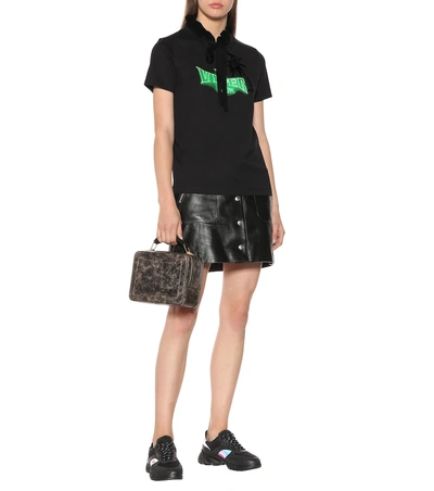 Shop Coach X The Viper Room Cotton Top In Black