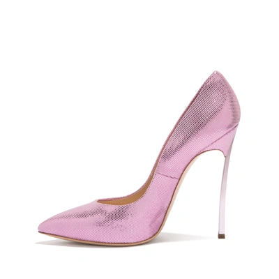 Shop Casadei Blade In Lac Pink