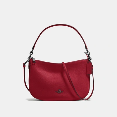 Coach Chelsea Crossbody - Women's In Cherry/dark Gunmetal | ModeSens