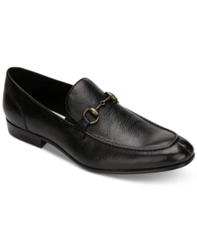 Shop Kenneth Cole New York Men's Mix Slip-on Bit Loafers Men's Shoes In Black