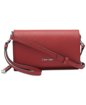 calvin klein leather naomi crossbody