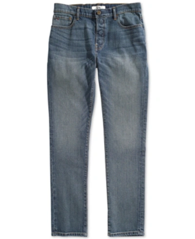 Shop Tommy Hilfiger Adaptive Men's Straight Fit Jeans With Magnetic Fly In Vintage Authentic