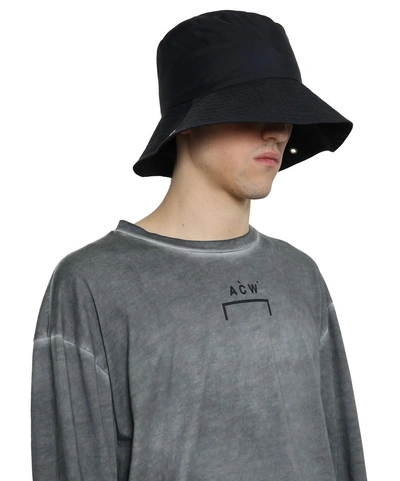 A-cold-wall* Nylon Bucket Hat In Nero | ModeSens