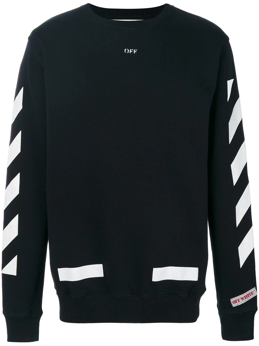Off-white Diagonals Sweatshirt - Black | ModeSens