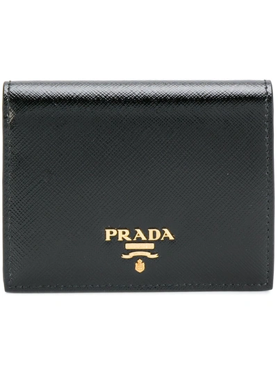 Shop Prada Fold Out Purse - Black