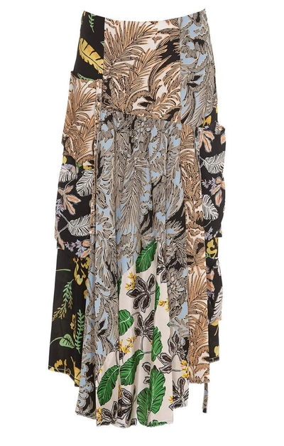 Shop Phillip Lim 3.1  Floral Print Maxi Skirt In Multi