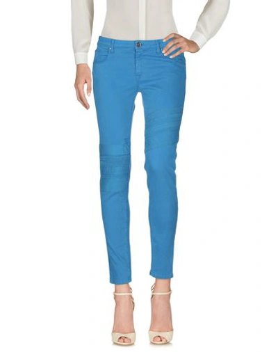 Pinko Casual Pants In Azure