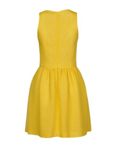Shop Alessandro Dell'acqua Short Dress In Yellow