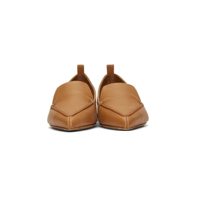 Shop Nicholas Kirkwood Tan Beya Loafers In M27 Tan